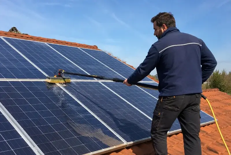 Nettoyage et entretien de panneaux solaires à Amplepuis